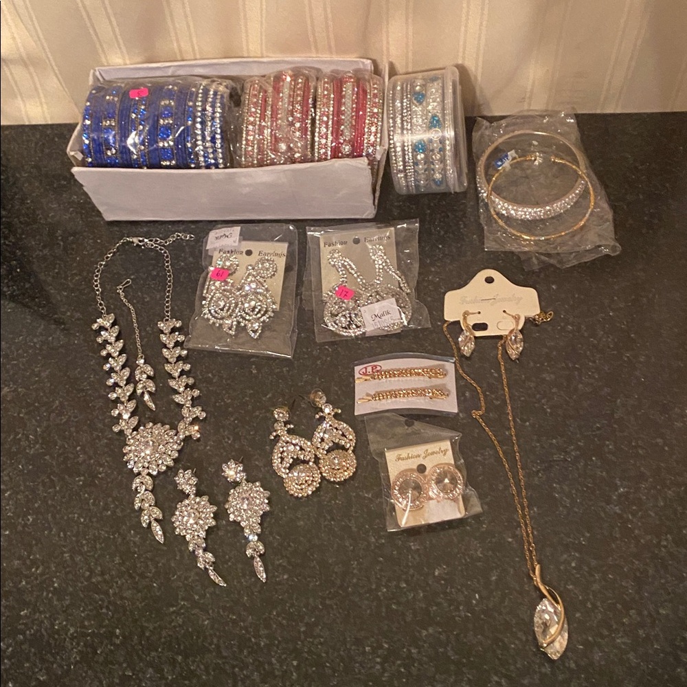 Bundle Of Costume Jewelry From India